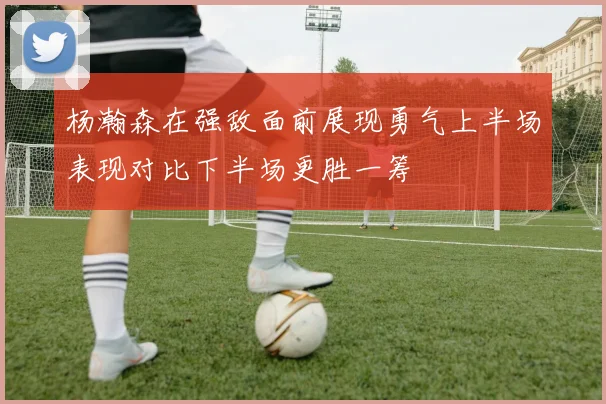 杨瀚森在强敌面前展现勇气上半场表现对比下半场更胜一筹